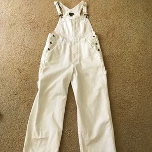 Vintage White Calvin Klein Overalls